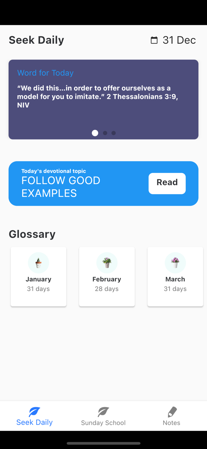 Teenagers Devotional 2022