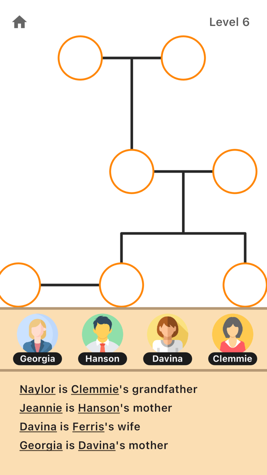 #5. Family Tree - Logic Game (iOS) 由: Zhengzhou Sibo Intelligent Technology Co., Ltd.