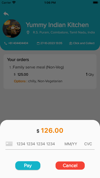 Yummy Indian Kitchen Screenshot
