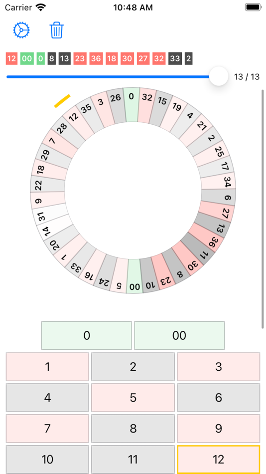 Roulette Analysis (macOS) 由: kazutoshi miyasaka Roulette Analysis (macOS) 由: kazutoshi miyasaka