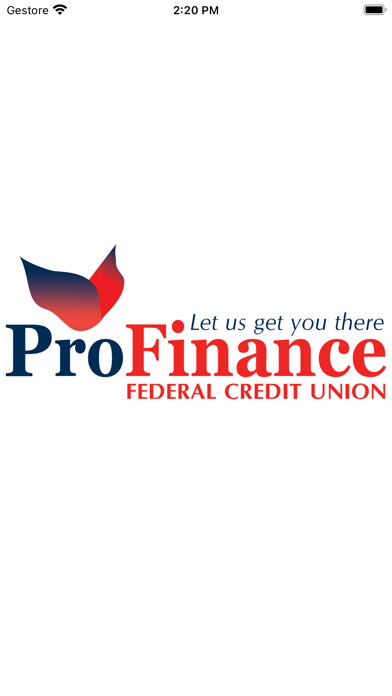 ProFinance FCU Mobile Banking Screenshot