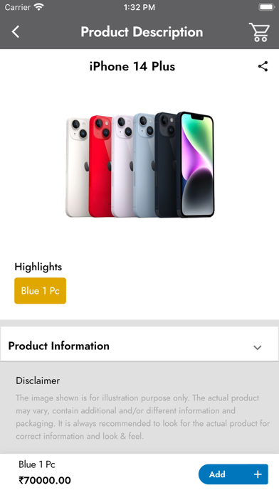 iPlace Shopping Screenshot