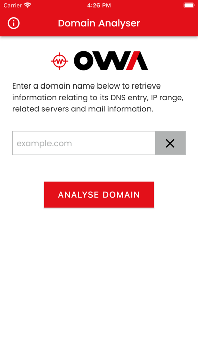 Domain Analyser