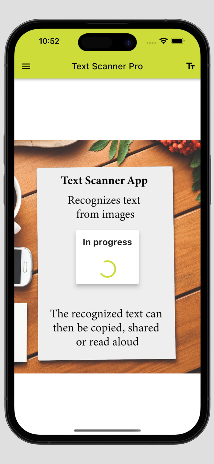Recognize Text and let read