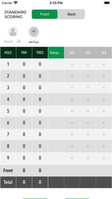 Morningstar Golfers Club Screenshot