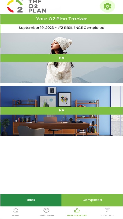 The O2 Plan Screenshot