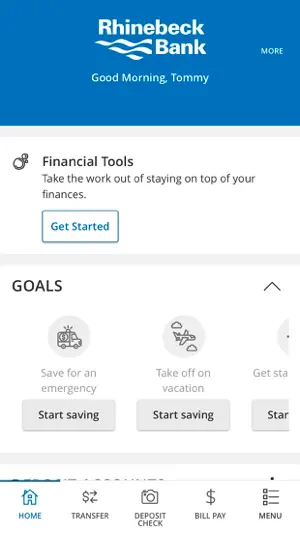 Rhinebeck Bank Mobile screenshot 2