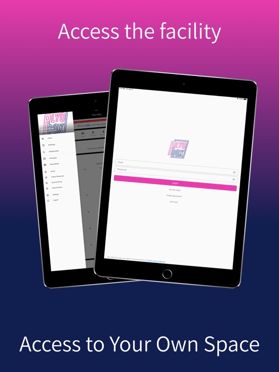 Plyo Box iPad screenshot 1 - Health & Fitness app