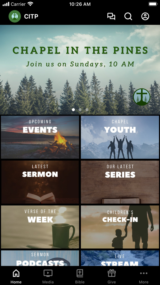 #1. Chapel in the Pines (iOS) By: Arnold Chapel In The Pines