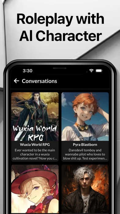 Charbot: Character Ai Chat Screenshot