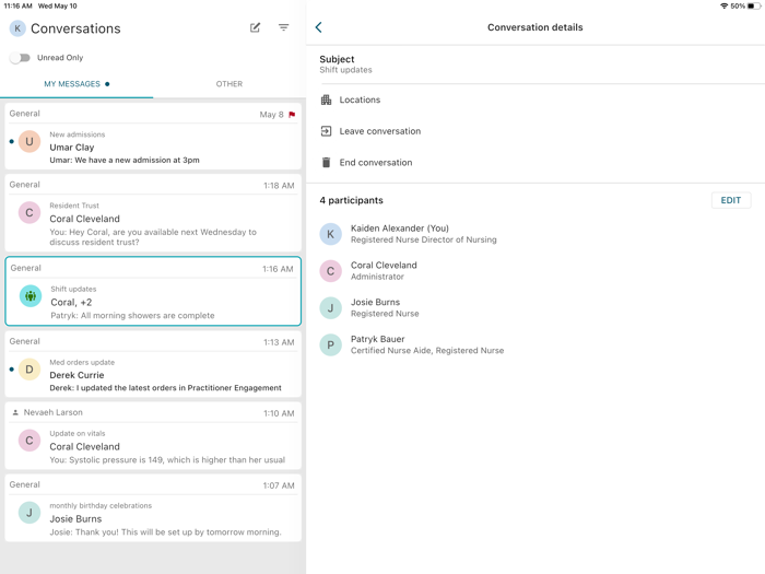 Secure Conversations