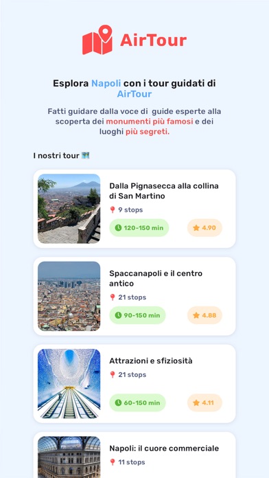 AirTour: walking audio tours Screenshot