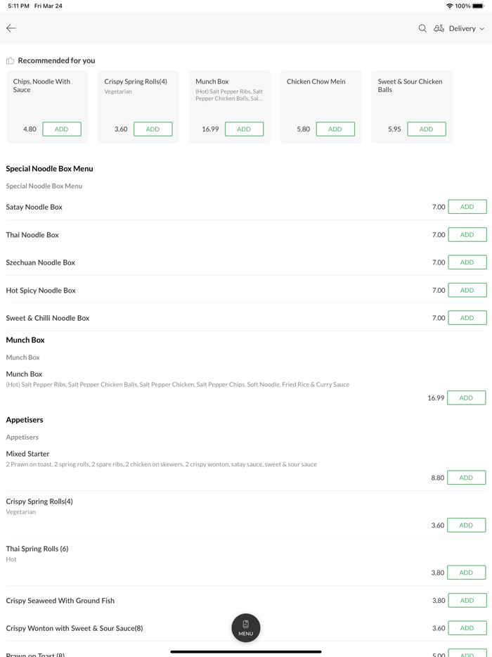 China Dragon Chinese Takeaway