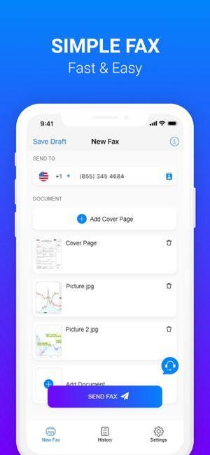 ‎FAX - Simple Fax App Screenshot