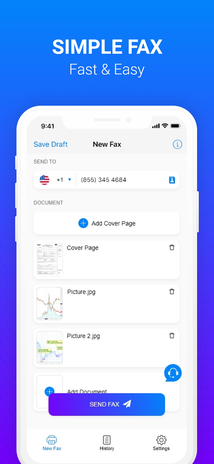 FAX - Simple Fax App
