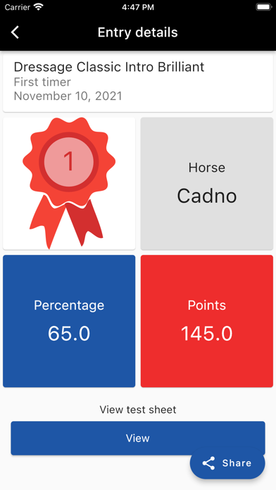 My Digital Dressage Screenshot