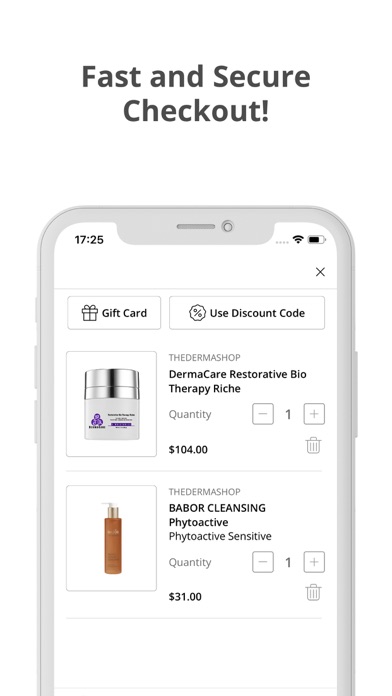 TheDermaShop iPhone screenshot 5 - Shopping app