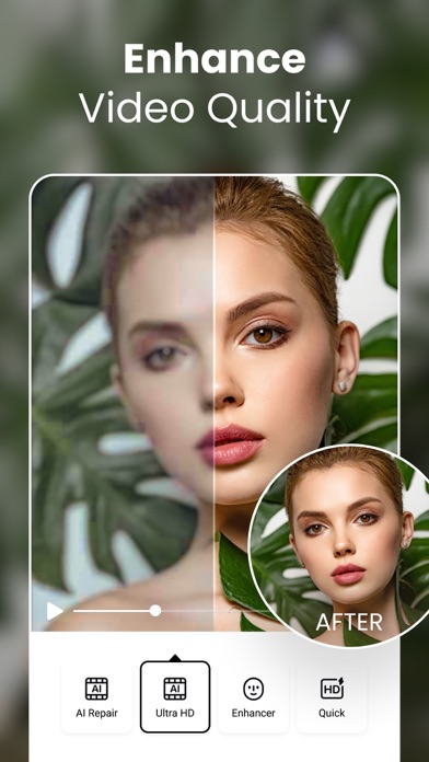 Screenshot #1 pour AirVid-AI Quality Enhancer Pro