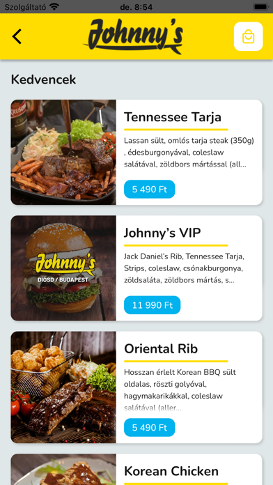 Johhny's Bistro Budapest Screenshot