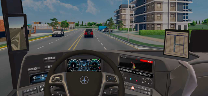 Public Coach Bus-Transporter