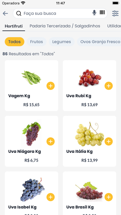 Baía Azul Supermercados Screenshot