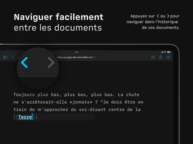 ‎iA Writer Capture d'écran