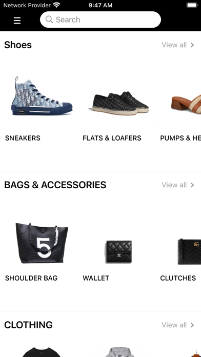 BlxckGlam - Shop Fashion Items Screenshot