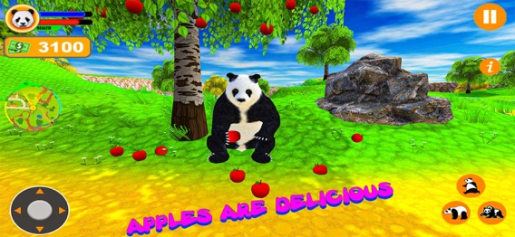 Panda Simulator 3D Animal Gameのおすすめ画像3