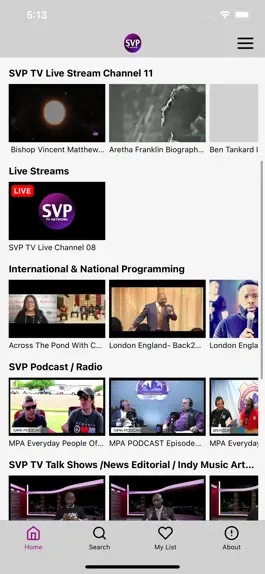 Game screenshot SVP TV apk