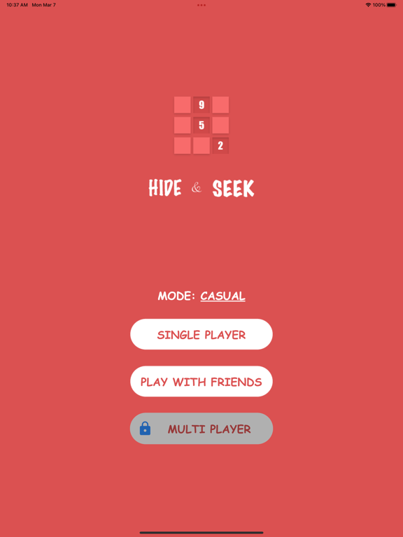 Hide and Seek | Pro Game