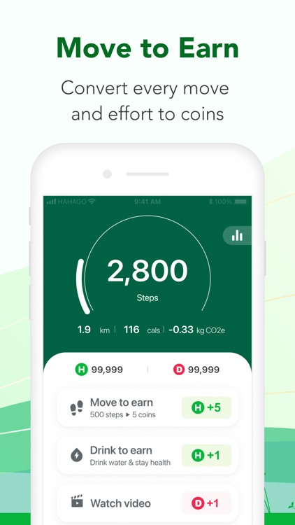 HAHAGO-Walk and earn money