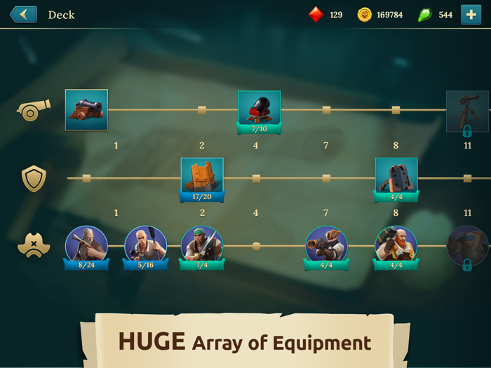 Pirate Ships・Build and Fight