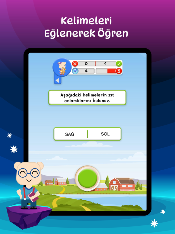 Çocuk Zeka Oyunu Zıt Anlamlı