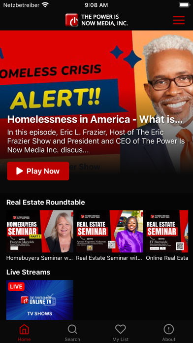 POWER IS NOW TV Screenshot