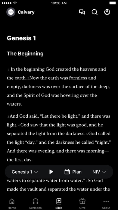 Screenshot 3 of Calvary Church Sussex App