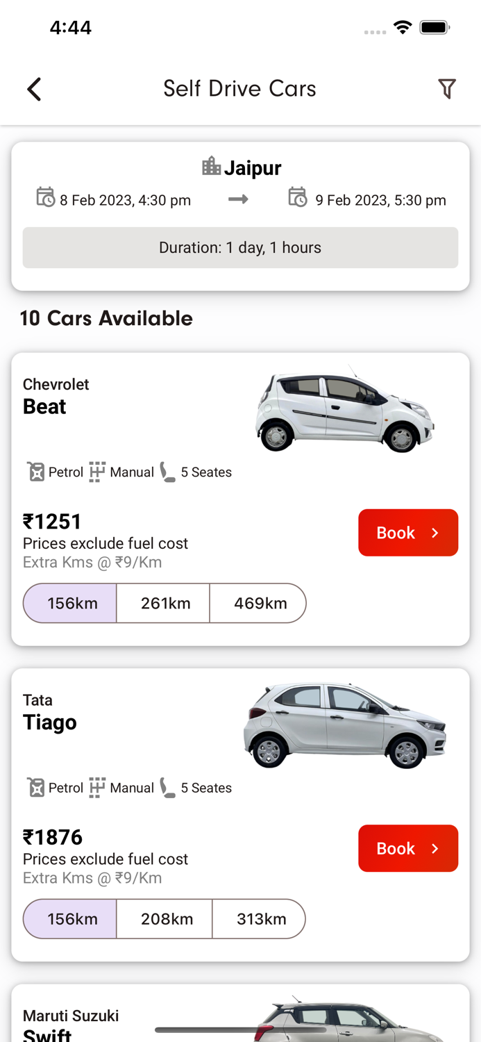 Cabme - Self Drive Car Rentals