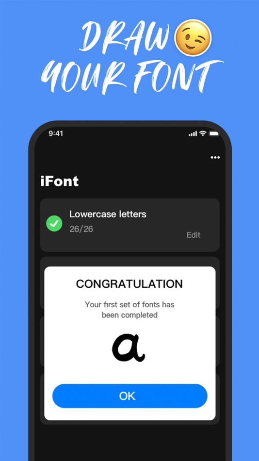 #4. iFont-Get Your Own Handwriting (iOS) 来自: Guizhou Taohejin E-commerce Co., Ltd