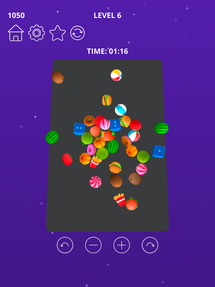 Triple Match - 3D Objects