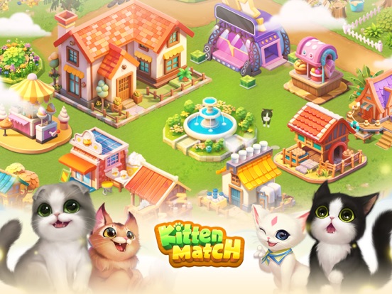 Kitten Match iPad app afbeelding 1