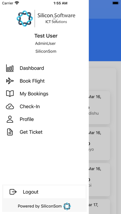Silicon Reservation System Screenshot