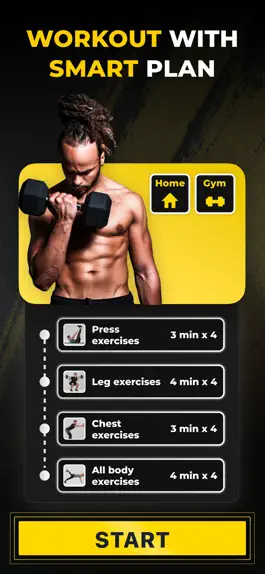 Game screenshot Muscle Workout 4Men by Slimkit apk