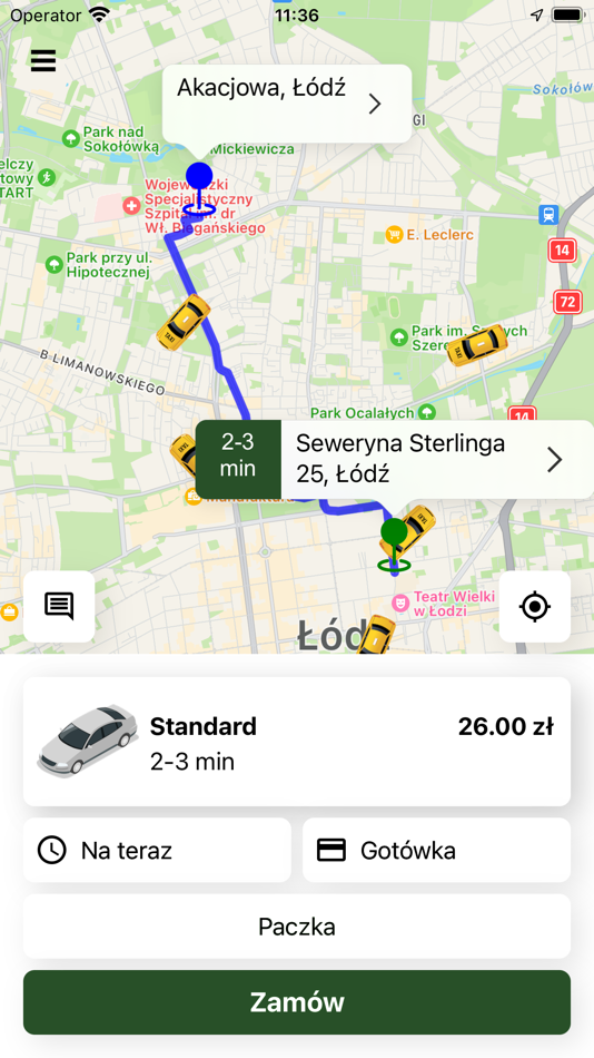 Taxi Zielone - 4.1.27 - (iOS)