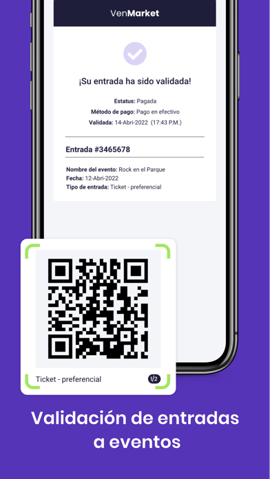 QR Reader VenApp Screenshot