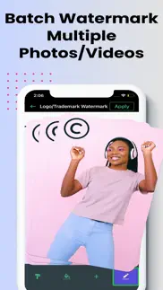 watermark maker: photo & video iphone screenshot 2