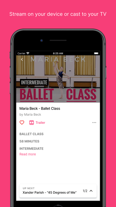 BalletClass.com Screenshot