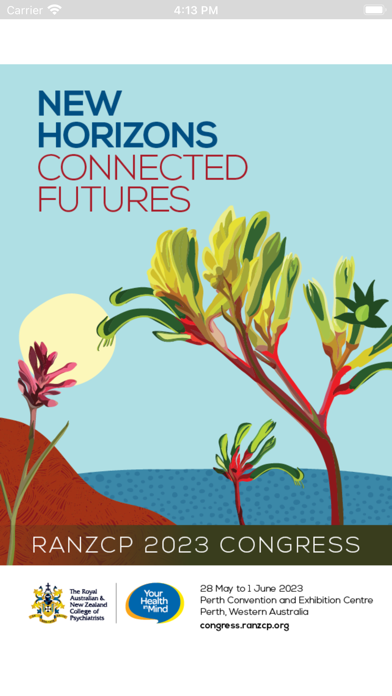 RANZCP 2023 Congress Screenshot