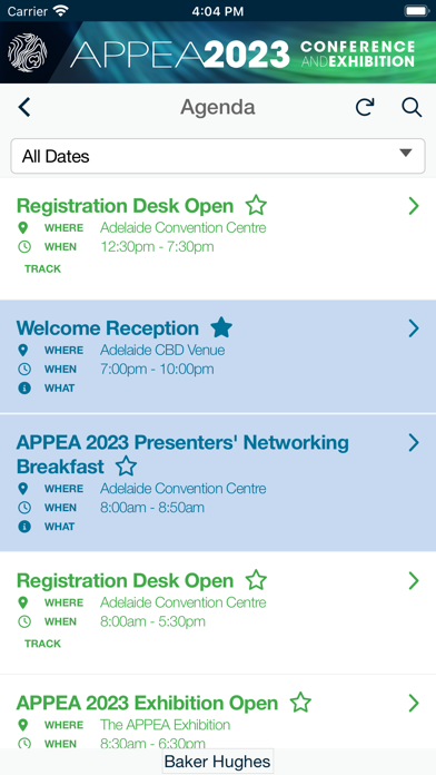 APPEA Conference & Exhibition Screenshot