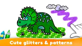 Game screenshot Toddler Coloring Page Glitter apk