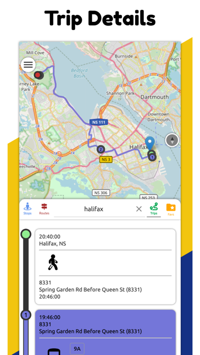 Halifax Transit RT Screenshot