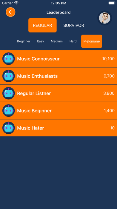 Melomaniac: Train your ears Screenshot